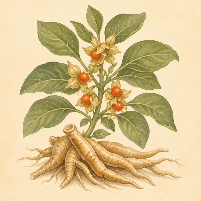 Ashwagandha illustration