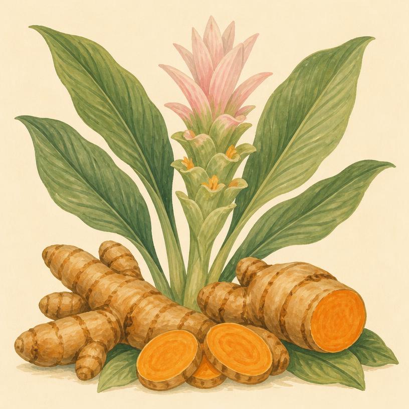 Turmeric illustration
